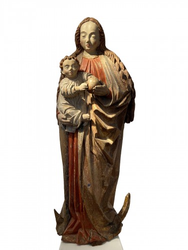 Virgin with child -  ca. 1480 - Lower Rhine Westphalian