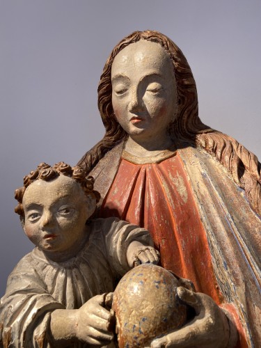 Virgin with child -  ca. 1480 - Lower Rhine Westphalian - 