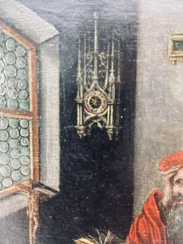 Saint Jérôme au travail dans son bureau – Fin du XVIIe Siècle - Don Verboven - Exquisite Objects