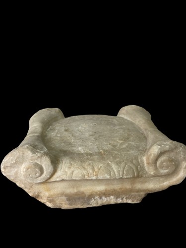  - A Roman capital Ionic marble column – Circa 2nd Century A.d.