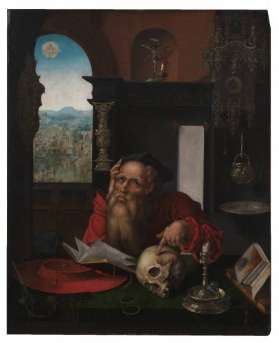 Saint Jerome in his Study, 154[2], close to Pieter Coecke van Aelst 