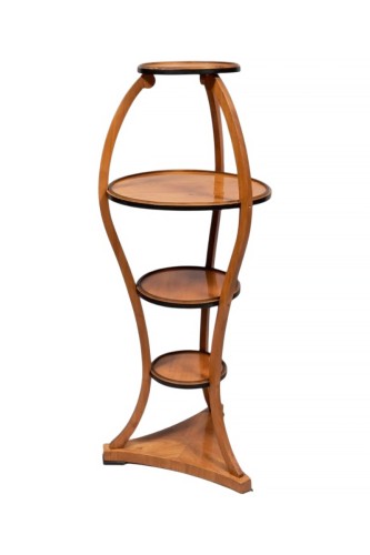 A Biedermeier étagère based on a design by Joseph Ulrich Danhauser, Vienna circa 1830