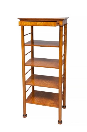 A free-standing étagère with drawer by Josef Danhauser, Vienna circa 1825/30