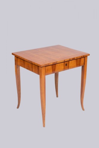 A Biedermeier salon table circa 1820 - Furniture Style Restauration - Charles X