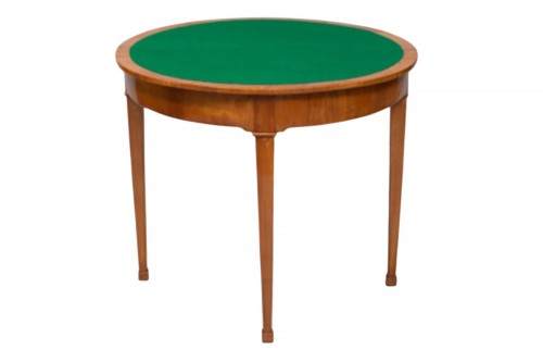 An early Biedermeier gaming table, circa 1815