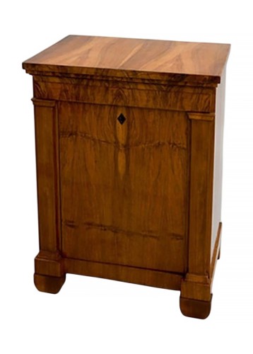 A pedestal-shaped half-cabinet, circa 1830