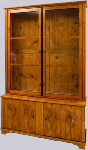 Cabinet à deux corps, Munich, around 1815/20 - Furniture Style Restauration - Charles X