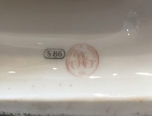 XIXe siècle - Vase "cassolette aux chimères" par Carrier-Belleuse pour Sèvres 1886-1888