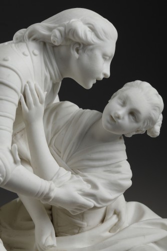 "La Fée Urgèle", groupe en biscuit tendre de Sèvres, vers 1767-1773 - Dragesco-Cramoisan