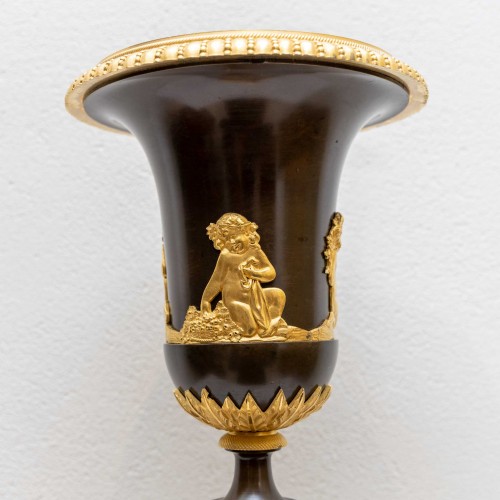 XIXe siècle - Paire de vases Empire, Allemagne début du 19e siècle