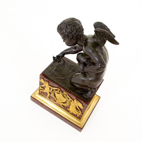 19th century - Étienne Blavet (1751-1827) Bronze Putti &#039;Deux Amours&#039;, France c. 1810