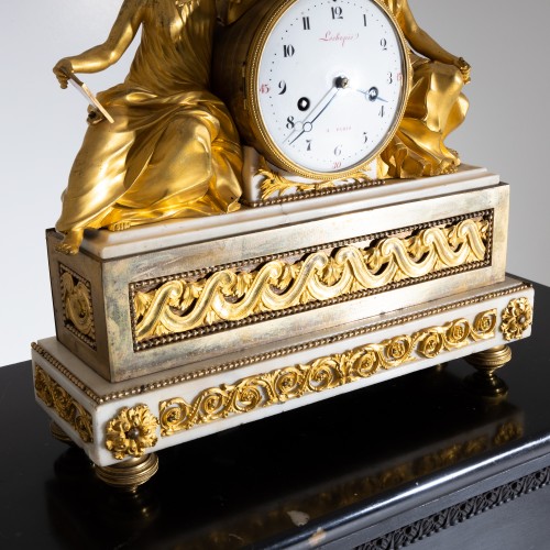 Pendule Clock “Studying the Tablets of the Law”, France, Paris circa 1770/8 - Louis XVI