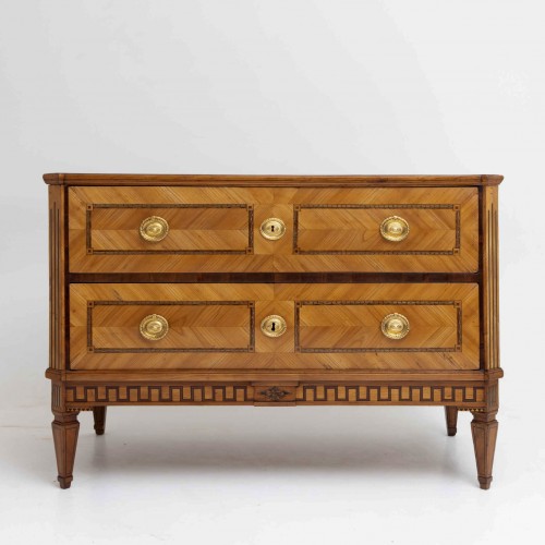 Mobilier Commode - Commode Louis XVI, fin du XVIIIe siècle