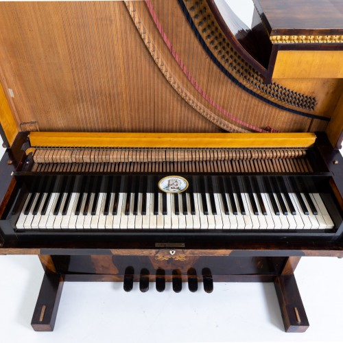 Empire - Piano girafe de Christoph Ehrlich zu Bamberg, vers 1820