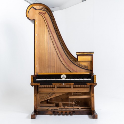 Antiquités - Piano girafe de Christoph Ehrlich zu Bamberg, vers 1820