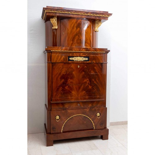 Secretaire Empire, Allemagne du Nord 19e siècle - Mobilier Style Empire