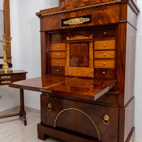 19th century - Empire Secretaire, North Germany 19th Century