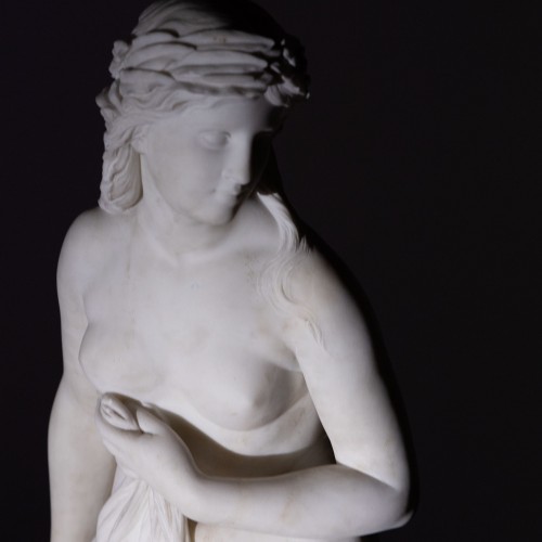  - Robert Cauer l'Ancien (1831-1893) - Vénus au dauphin, Rome 1874