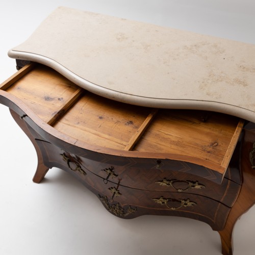 Commode baroque par Niclas Korp (maître 1771), Suède vers 1775 - 