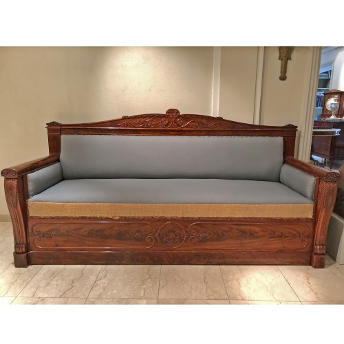 Antiquités - Pair of Biedermeier benches, circa 1840