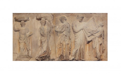 Sophie Holten (1858-1930), the Parthenon Frieze, London 1901