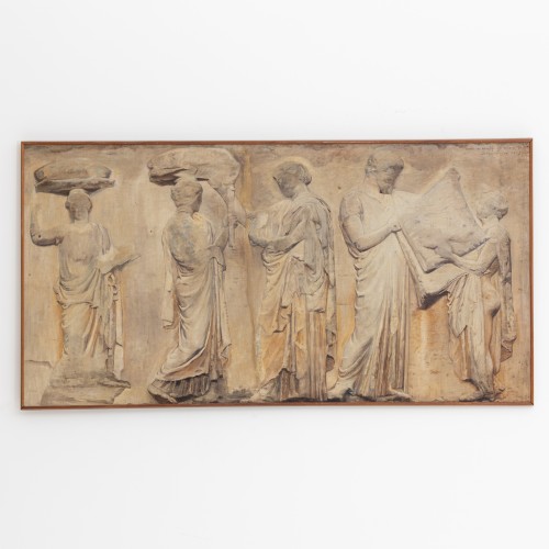 Sophie Holten (1858-1930), the Parthenon Frieze, London 1901 - Paintings & Drawings Style 