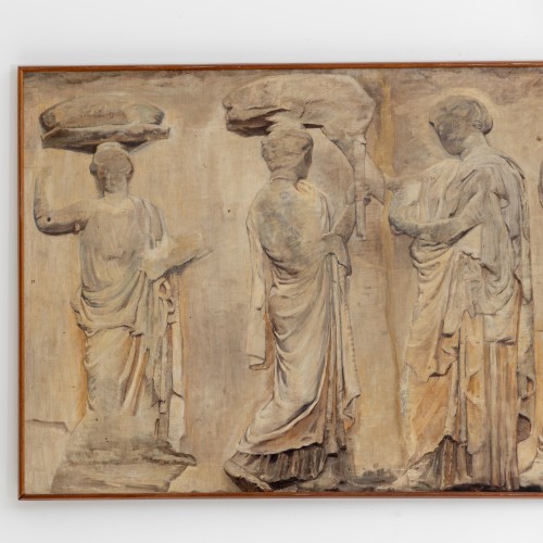 Paintings & Drawings  - Sophie Holten (1858-1930), the Parthenon Frieze, London 1901