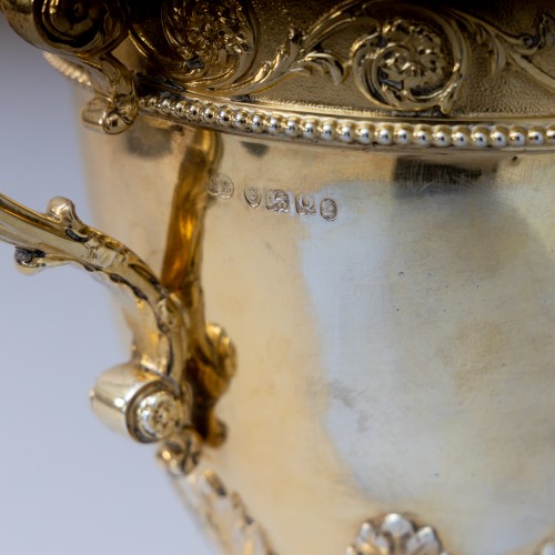 19th century - Vermeille Goblet, probably Walter Brind, London 1811