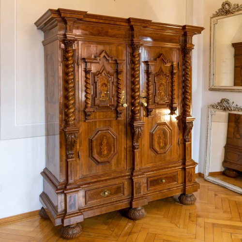 Antiquités - Baroque Cabinet, South Germany 17th Century