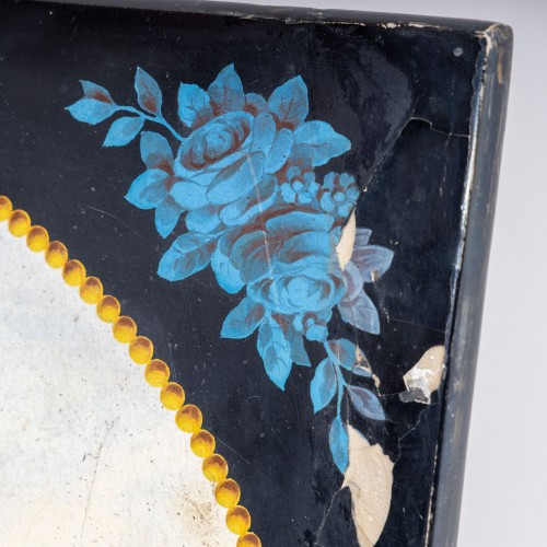 19th century - Scagliola Plate after Pietro della Valle, Late 19th Century