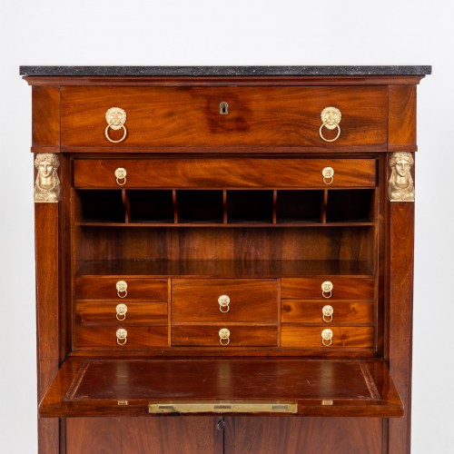 Furniture  - Empire secretary à abattant, France around 1810