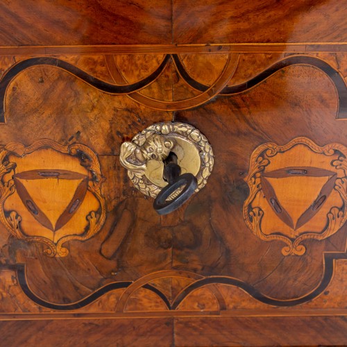 18th century - Baroque Guild Chest, Mid-18th Century