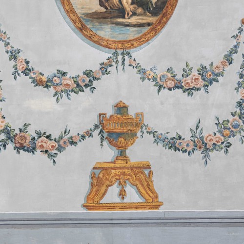 Panneau mural en trois parties, Italie ou France, 2e moitié du 19e siècle - EHRL Fine Art & Antique