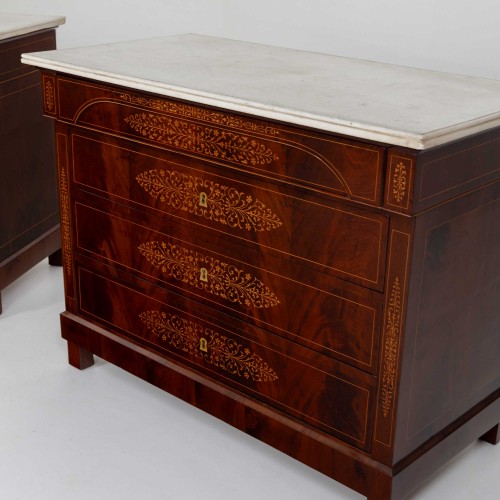 Pair of Charles X Chests of Drawers circa 1830 - Furniture Style Restauration - Charles X