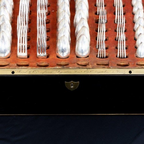 19th century - Russian Cutlery in a French Case, late 19th to early 20th Century