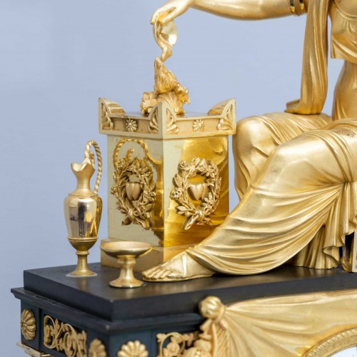  - Fire-gilt Mantel Clock, France / Paris circa 1830