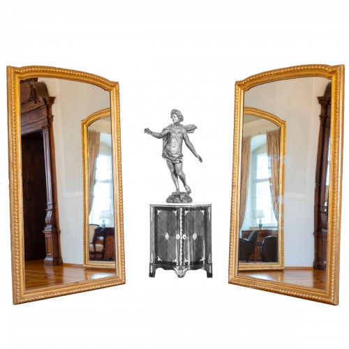 Large Mirrors in a gold-patinated frame, Italy Mid-19th century