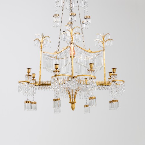 Chandelier with Palm Trees, Werner &amp; Mieth, Berlin c. 1800-1810 - Lighting Style 