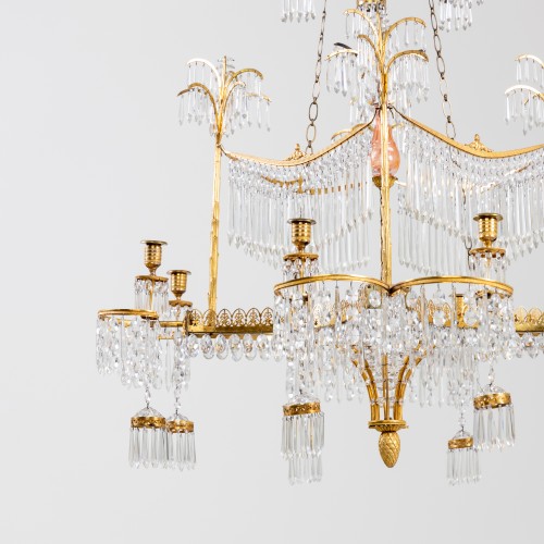 Lighting  - Chandelier with Palm Trees, Werner &amp; Mieth, Berlin c. 1800-1810