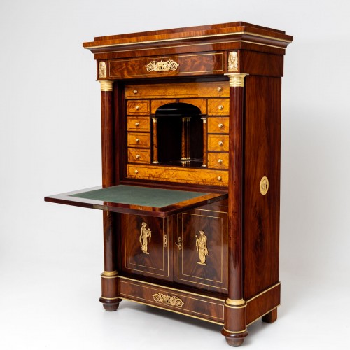 Empire Secretary à abattant, France early 19th century - Furniture Style Empire