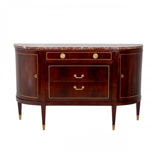 Buffet demi-lune, XIXe siècle