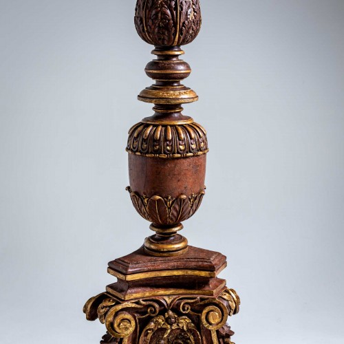 Chandeliers d'autel du début du baroque, Florence datés de 1627 - EHRL Fine Art & Antique