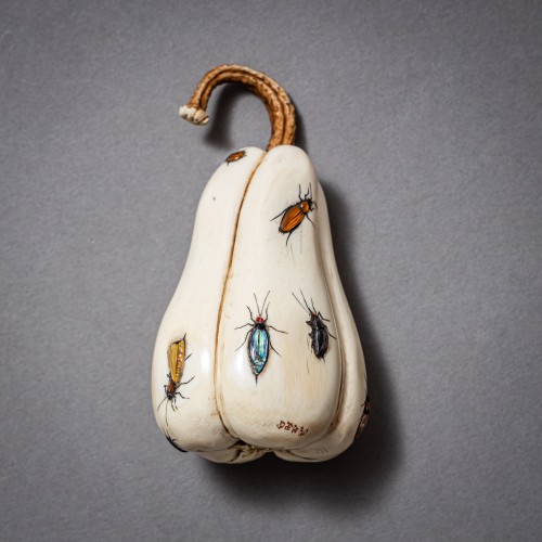 Asian Works of Art  - Collection of 23 Shibayama Objects, Japan Meiji Period Late 19th Century