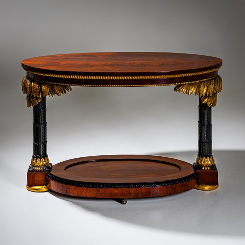 Restauration - Charles X -  Table with Palmettes, possibly Berlin Gotha circa 1820/25