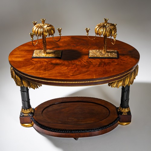 Antiquités -  Table with Palmettes, possibly Berlin Gotha circa 1820/25