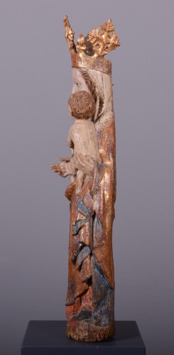 Marie avec l'Enfant Jésus - Sculpture Style 