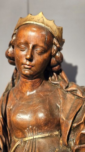 Sculpture  - Saint Catherine of Alexandria
