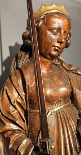 Sainte Catherine d'Alexandrie - Elmar Robert Medieval Art