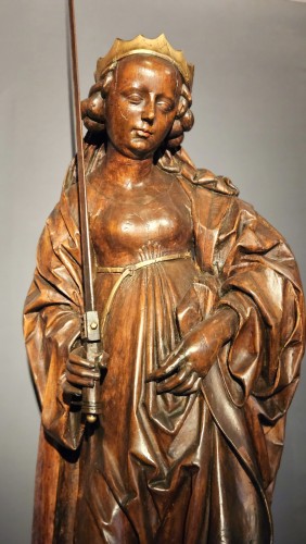 XVIe siècle et avant - Sainte Catherine d'Alexandrie