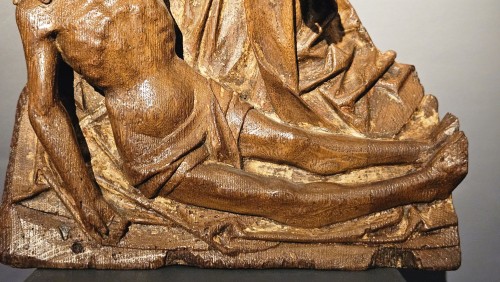 Sculpture Sculpture en Bois - Pieta